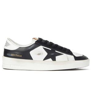 Golden Goose Stardan Low Top Sneaker in Black and White